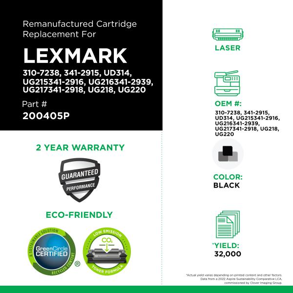 CIG Universel Extra Toner Lexmark Haut Rendement T640/T642/T644/T646/X642/X644/X646-PG TECH