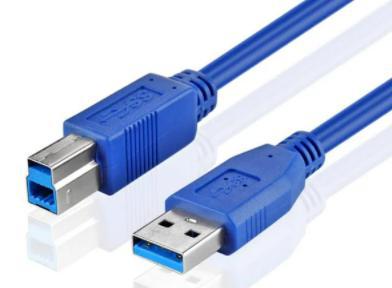 Câble Extension USB 3.0 A Mâle à B Mâle, Bleu, 6'-PG TECH