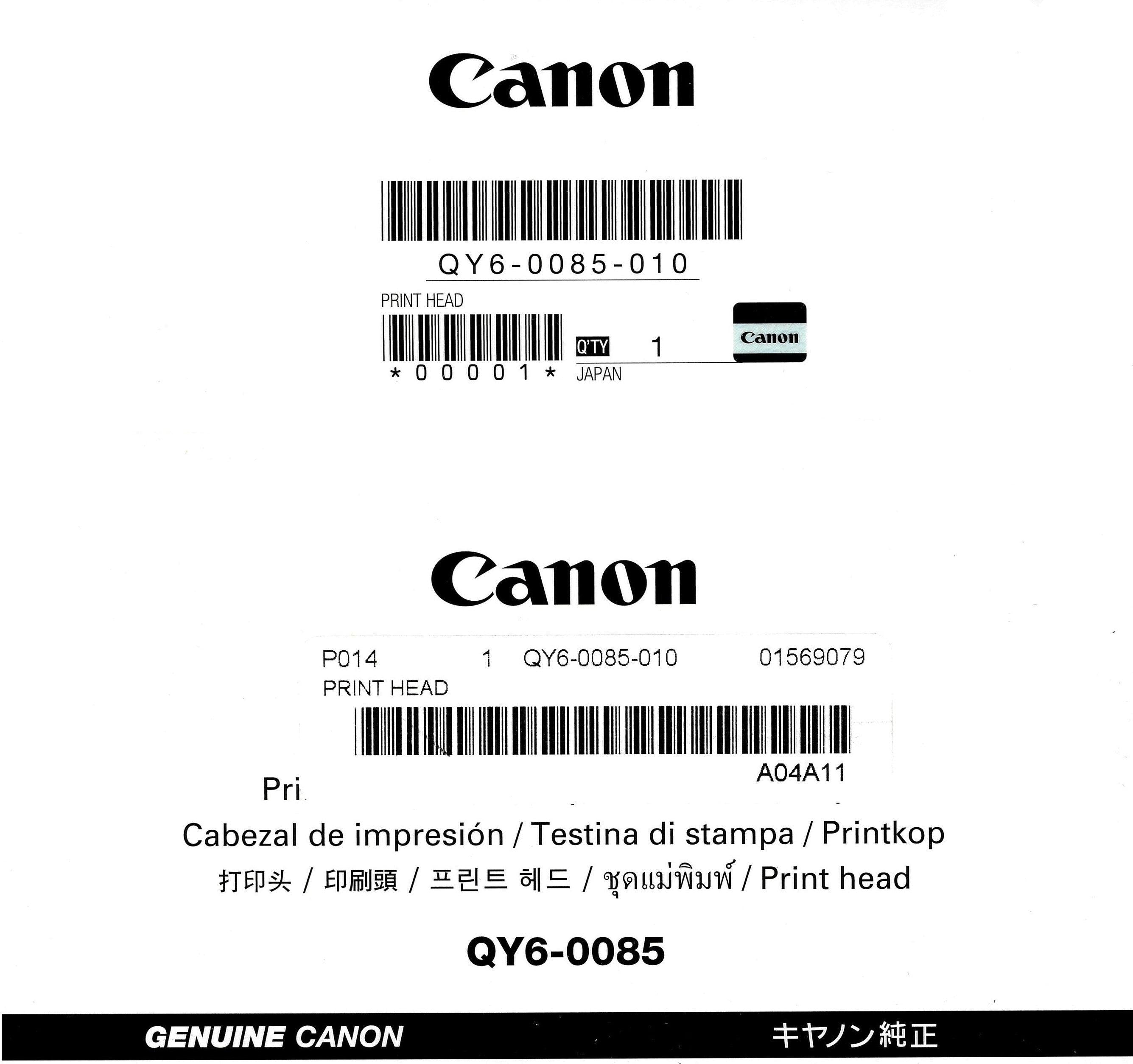 Canon QY6-0085-010 Tête d'impression Pro 10-PG TECH