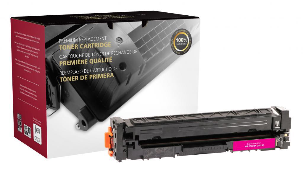 CIG Toner Cyan Haut Rendement HP CF403X (HP 201X)-PG TECH