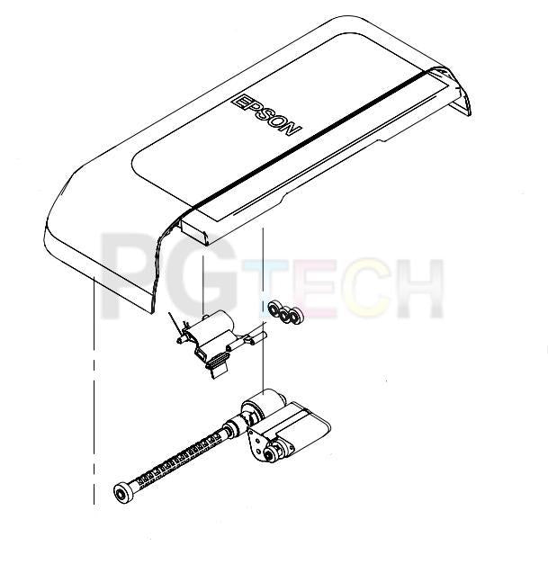 Epson PN 1633516 Cover Paper Guide-PG TECH