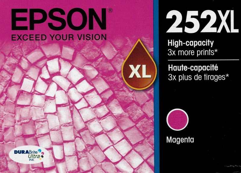 Epson T252Xl320 D’Encre Magenta Durabrite 252Xl-PG TECH