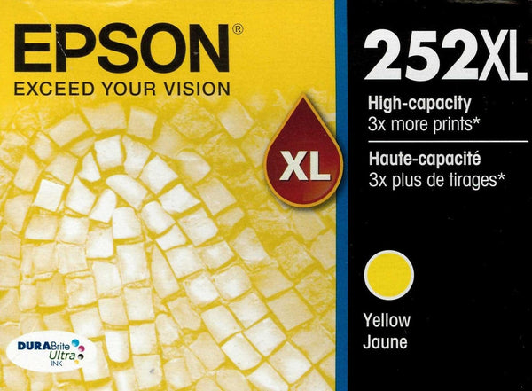 Epson T252Xl420 D’Encre Jaune Durabrite 252Xl-PG TECH