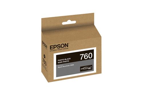 Epson t760120 cartouche d'encre noir photo originale p600