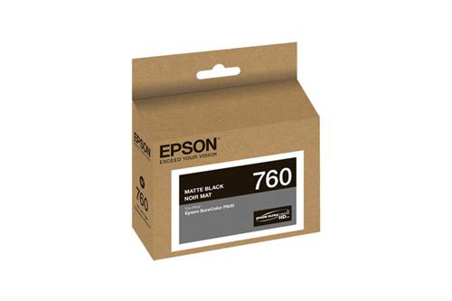 Epson t760820 cartouche d'encre noir mat originale p600