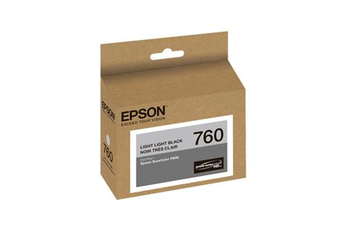 Epson t760920 cartouche d'encre noir clair originale p600