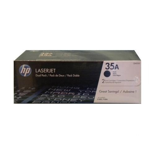 HP CB435D ensemble (2) de s de Toner Noir 35A-PG TECH