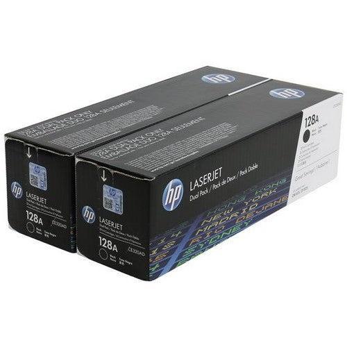 HP CE320AD ensemble (2) de s de Toner Noir 128A-PG TECH