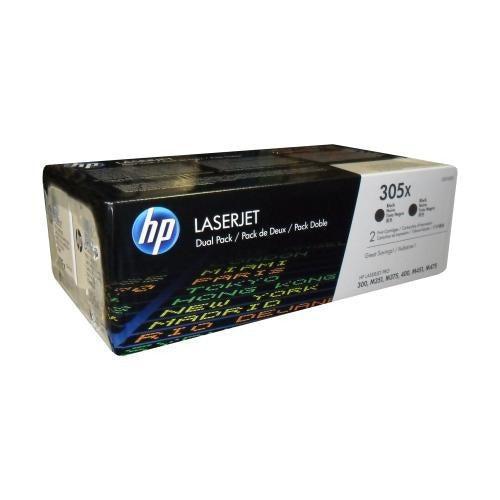 HP CE410XD ensemble (2) s de Toner Noir 305X-PG TECH