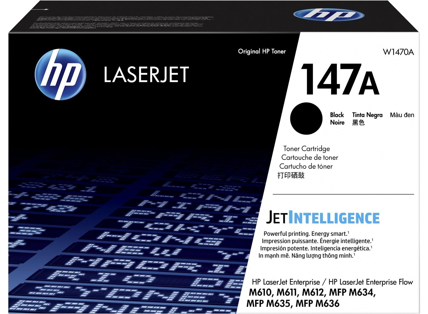 HP W1470A Toner Noir 147A-PG TECH