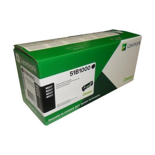 Lexmark 51B1000 Toner Noir Haut Rendement-PG TECH