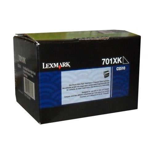 Lexmark 70c1xk0 cartouche de toner noir extra haut rendement originale