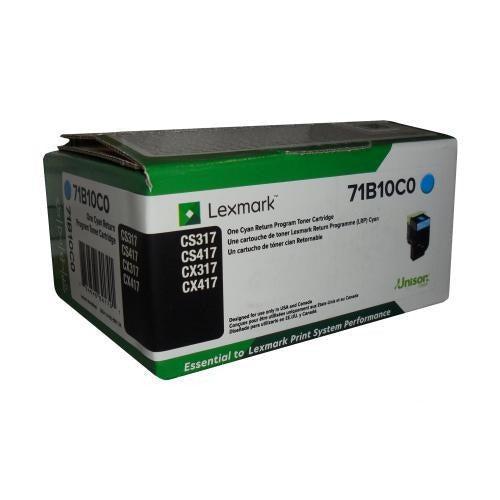 Lexmark 71B10C0 Toner Cyan-PG TECH