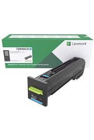 Lexmark 72K1Xc0 Toner Cyan Haut Rendement-PG TECH