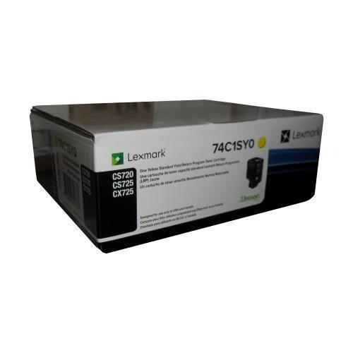 Lexmark 74C1Sy0 Toner Jaune 7K-PG TECH