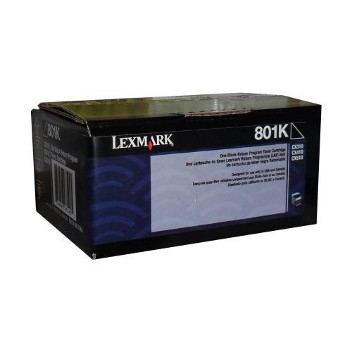 Lexmark 80c10k0 cartouche de toner noir originale