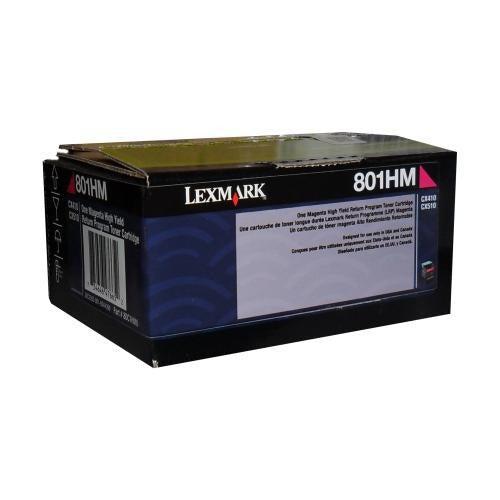 Lexmark 80C1Hm0 Toner Magenta Haut Rendement-PG TECH