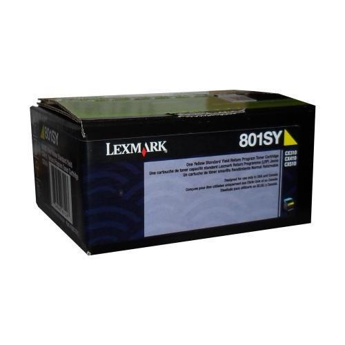 Lexmark 80C1Sy0 Toner Cyan Extra Haut Rendement-PG TECH