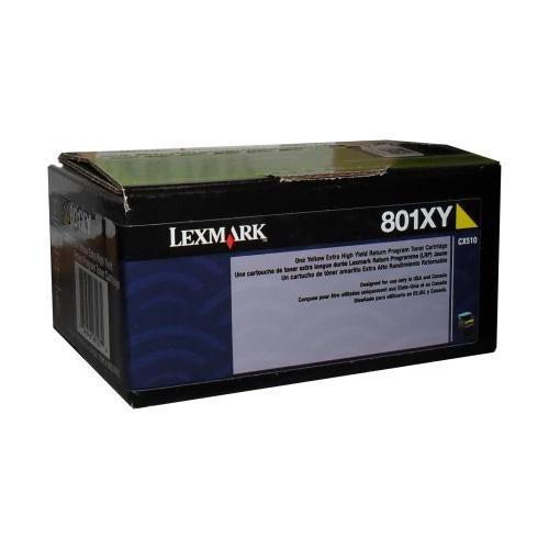 Lexmark 80C1Xy0 Toner Jaune Extra Haut Rendement-PG TECH