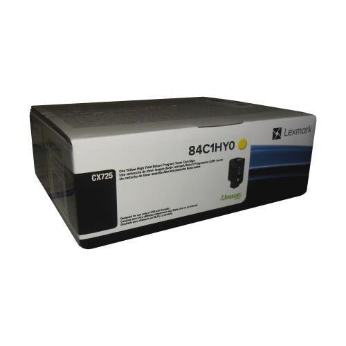 Lexmark 84C1Hy0 Toner Jaune Haut Rendement-PG TECH