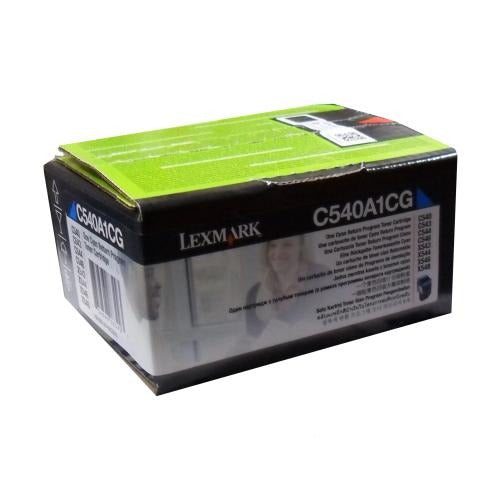 Lexmark c540a1cg cartouche de toner cyan rendement standard originale