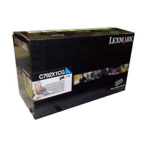 Lexmark C792X1Cg Toner Cyan Haut Rendement-PG TECH