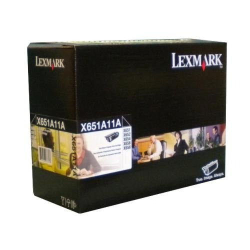 Lexmark x651a11a cartouche de toner noir rendement standard originale