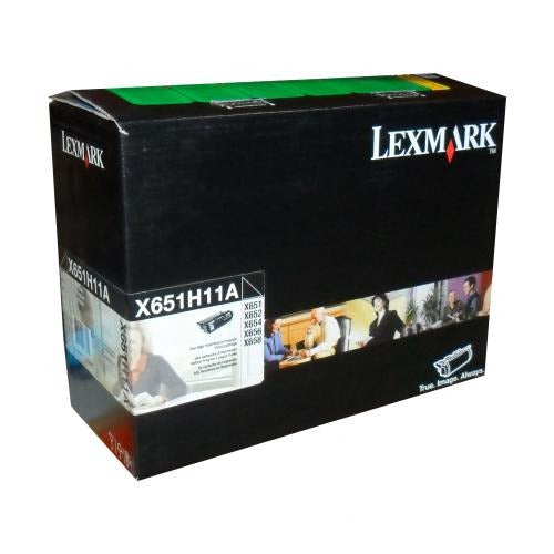 Lexmark x651h11a cartouche de toner noir haut rendement originale