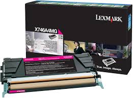 Lexmark x746a1mg cartouche de toner magenta rendement standard originale