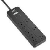 Câble Surgearrest 8 Outlet 6' 120V-PG TECH