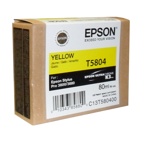 Epson T580400 D’Encre Ultrachrome Jaune-PG TECH