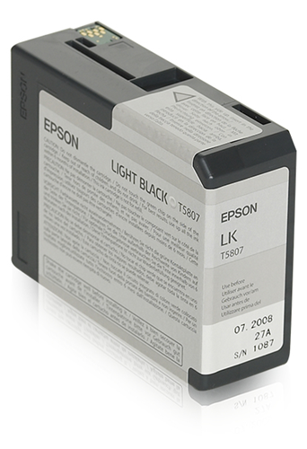 Epson T580700 D’Encre Ultrachrome Noir Clair-PG TECH