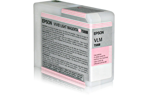 Epson T580B00 Ultrachrome Ink Cartridge K3 magenta clear