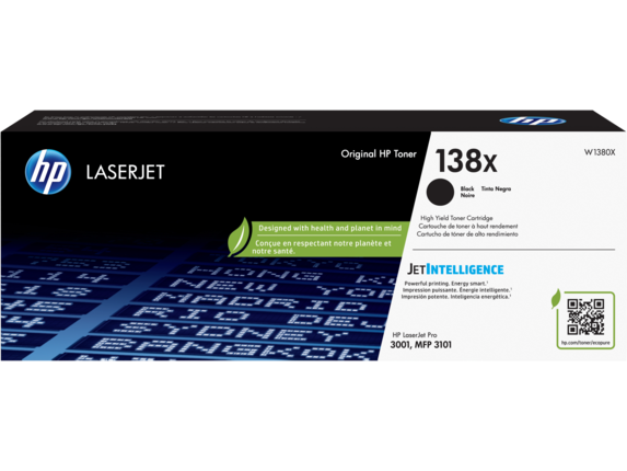 HP 138X Noir LaserJet Toner-PG TECH