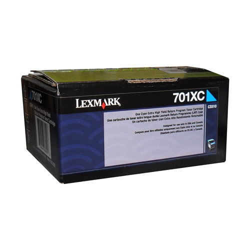 Lexmark Toner Cyan 70C1XC0 4k-PG TECH