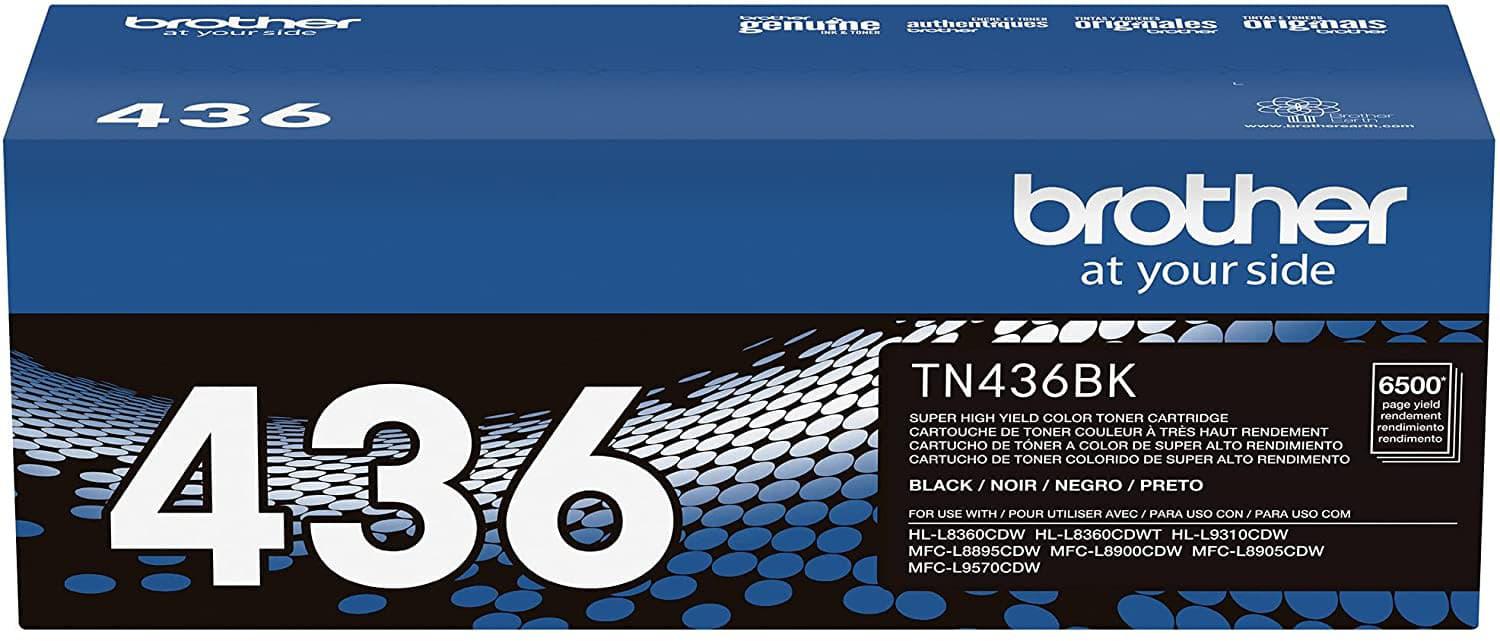 Brother TN436BK Toner Noir Extra Haut Rendement-PG TECH